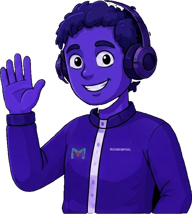 MaximumPixel Creator Mascot